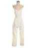 French Connection Solid Ivory Jumpsuit Size 2 - photo 1