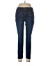 Express Outlet Solid Blue Jeans Size 12 - photo 1