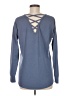 Danskin Now Gray Long Sleeve Top Size M - photo 2