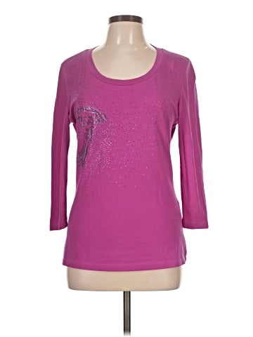 Versace Collection 3/4 Sleeve T-Shirt (view 1)