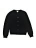 Crewcuts 100% Cotton Black Cardigan Size 8 - 9 - photo 1