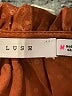Lush 100% Polyester Brown Long Sleeve Blouse Size M - photo 7