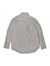 Gap Kids 100% Cotton Stripes Gray Long Sleeve Button-Down Shirt Size 8 - photo 2
