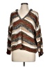 BKE Chevron-herringbone Brown Pullover Sweater Size L - photo 2
