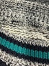 Unbranded Print Silver Pullover Sweater Size L (estimated) - photo 7