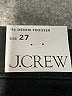 J.Crew Black Jeans Size 27 waist - photo 7