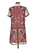 Lulus 100% Polyester Paisley Orange Casual Dress Size M - photo 2