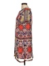 Lulus 100% Polyester Paisley Orange Casual Dress Size M - photo 5