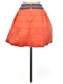 Dina Be Solid Orange Formal Skirt Size M - photo 2