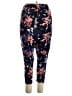 Pop Fit Floral Blue Casual Pants Size 3X - photo 2