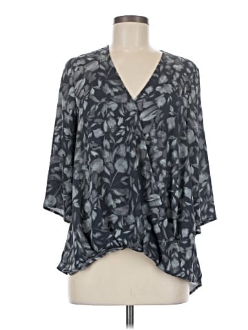 Peace & Pearls 3/4 Sleeve Blouse (view 1)
