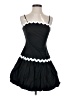 Evolutionary Chevron-herringbone Black Cocktail Dress Size S - photo 1