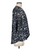 Peace & Pearls 100% Polyester Gray 3/4 Sleeve Blouse Size M - photo 4