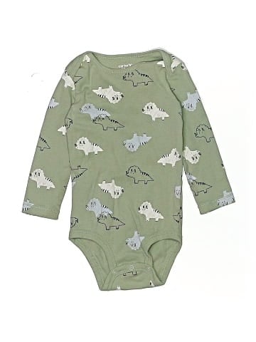 Carter's Long Sleeve Onesie (view 1)