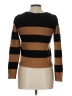 H&M 100% Acrylic Stripes Brown Pullover Sweater Size L - photo 2