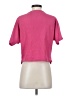 Zara Pink Short Sleeve Blouse Size S - photo 2