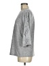 NY Collection Gray 3/4 Sleeve Top Size M - photo 5