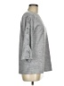 NY Collection Gray 3/4 Sleeve Top Size M - photo 4