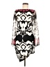 Analili Graphic Black Cocktail Dress Size M - photo 1
