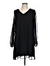 Gianni Bini 100% Polyester Solid Black Casual Dress Size L - photo 1