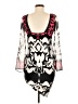 Analili Graphic Black Cocktail Dress Size M - photo 2