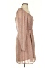 Jessica Simpson 100% Polyester Hearts Brown Casual Dress Size XS - photo 4