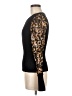 DKNY Animal Print Black Cardigan Size M - photo 5