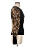 DKNY Animal Print Black Cardigan Size M - photo 4