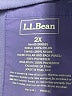 L.L.Bean 100% Nylon Color Block Purple Snow Jacket Size 2X - photo 6