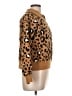 Nine West Animal Print Brown Pullover Sweater Size L - photo 4