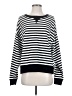 Unbranded Stripes Black Pullover Sweater Size S - photo 1