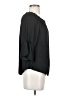 Naked Zebra 100% Polyester Black 3/4 Sleeve Blouse Size S - photo 4