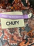 Chufy 100% Viscose Paisley Orange Short Sleeve Blouse Size L - photo 7