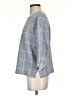 Tahari Checkered-gingham Gray Pullover Sweater Size S - photo 5