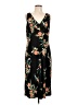 Maurices Tropical Black Cocktail Dress Size L - photo 1