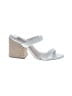 Steve Madden 100% Leather White Ivory Sandals Size 9 - photo 1