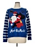 Holiday Time 100% Acrylic Blue Pullover Sweater Size XL - photo 1