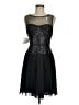 BCBGMAXAZRIA 100% Polyester Black Cocktail Dress Size 8 - photo 1
