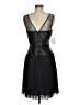 BCBGMAXAZRIA 100% Polyester Black Cocktail Dress Size 8 - photo 2