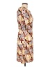 Rails 100% Polyester Print Brown Casual Dress Size L - photo 4