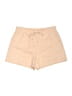 Theory Solid Tan Khaki Shorts Size S - photo 1