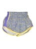 Nike 100% Polyester Graphic Yellow Athletic Shorts Size XS - photo 2