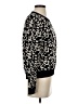 Rebecca Taylor Floral Black Pullover Sweater Size S - photo 4