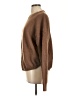 Unbranded 100% Polyester Solid Brown Pullover Sweater Size L - photo 5