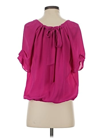 INC International Concepts Short Sleeve Blouse (view 2)