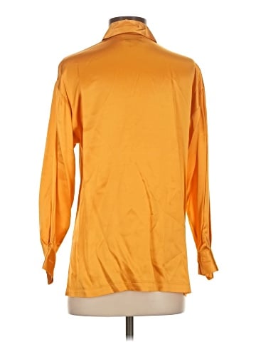 Spenser Jeremy Long Sleeve Silk Top (view 2)