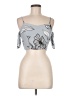 American Threads Gray Sleeveless Blouse Size M - photo 1