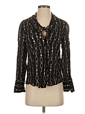 Massimo Dutti Long Sleeve Blouse (view 1)
