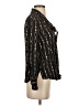 Massimo Dutti 100% Viscose Black Long Sleeve Blouse Size 2 - photo 4
