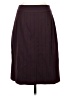 Apostrophe Chevron-herringbone Burgundy Formal Skirt Size 4 - photo 2